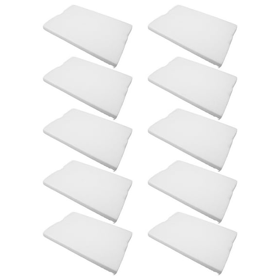 LOLIPPYY 10Pcs Flexible White Foam Packing Liners Easy Dispose Safe for Home Use