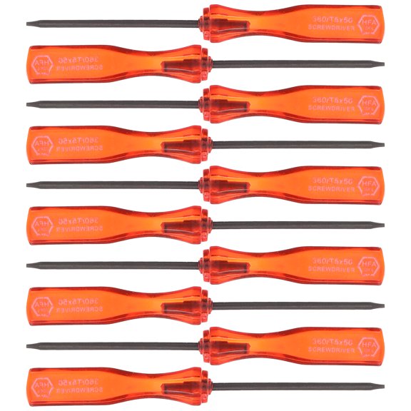 LOLIPPYY 10Pcs Gaming Machine Screwdrivers Ergonomic Comfort Small Screw Driver Tool