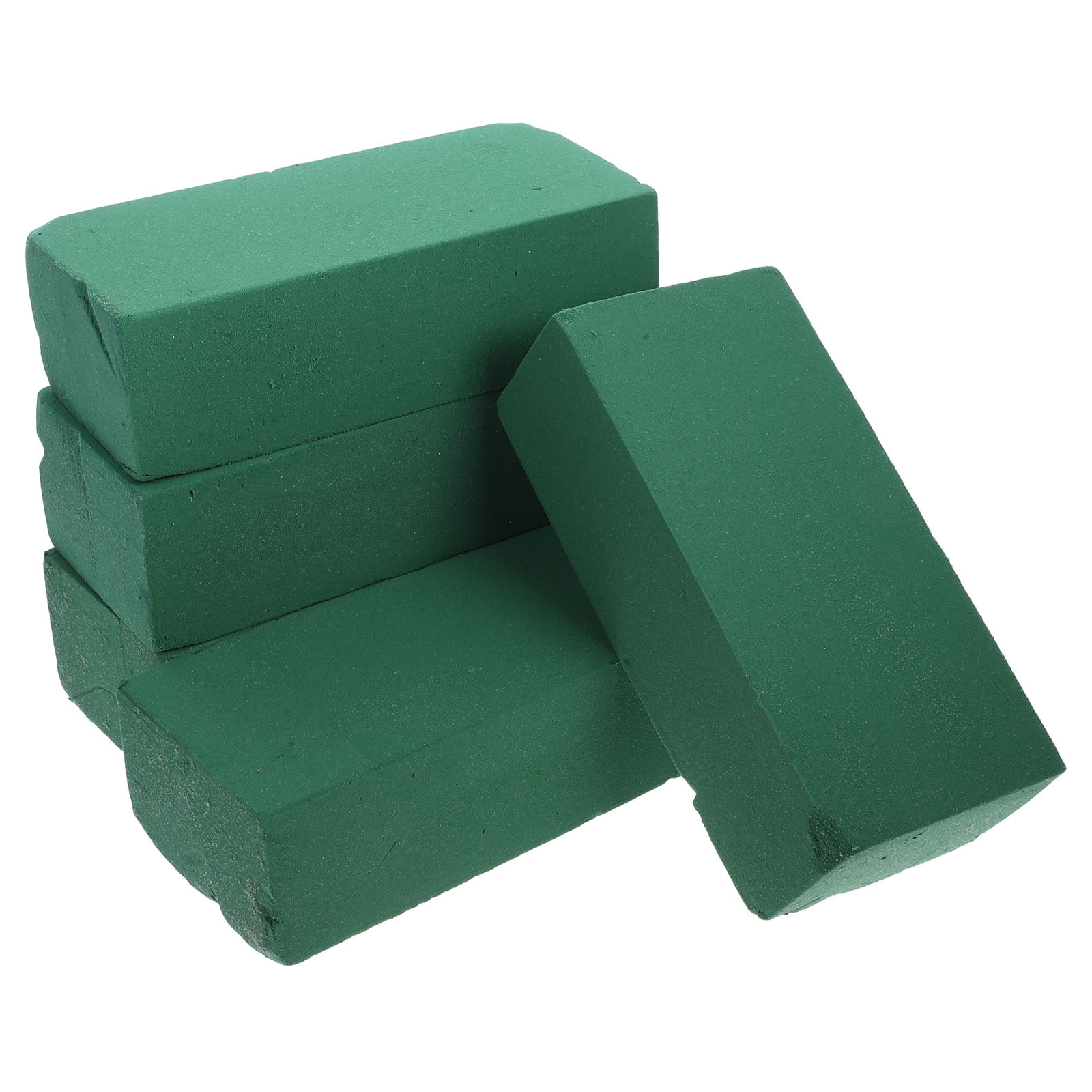 LOLIPPYY Green Floral Foam Base for Flower Arrangements with Water Absorbent Mud for Blooms