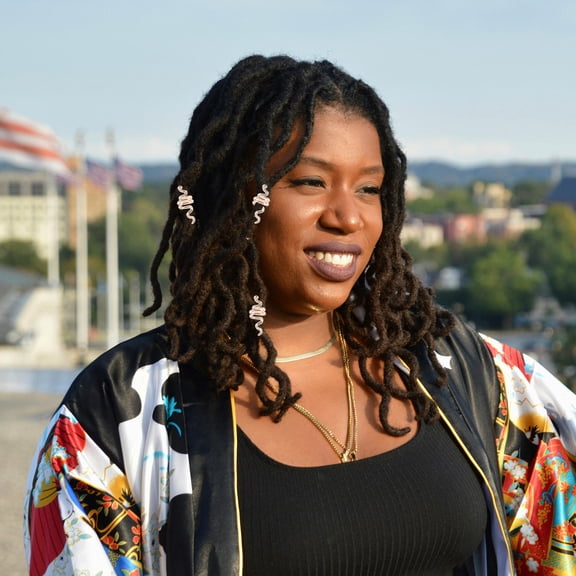 LOLIPPYY 10Pcs Hair Coil Snake Shape Hair Cuffs for Braids Dreadlocks and Updos