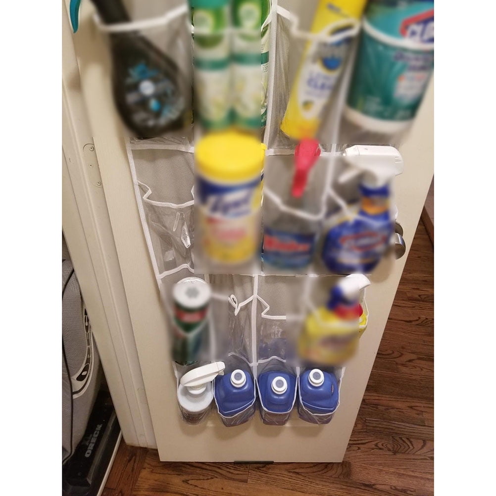 LOLIPPYY 10Pcs Hanging Shoe Organiser PVC Material Waterproof Space ...