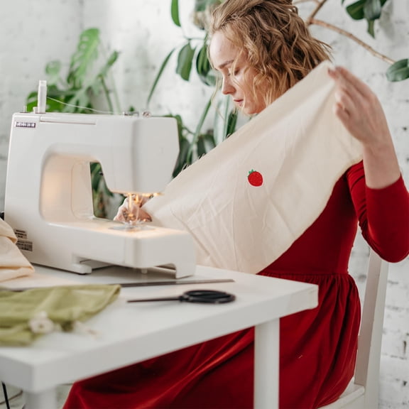 LOLIPPYY 10Pcs Iron on Embroidered Strawberry Patches for Sewing Clothes Repair and Accessories