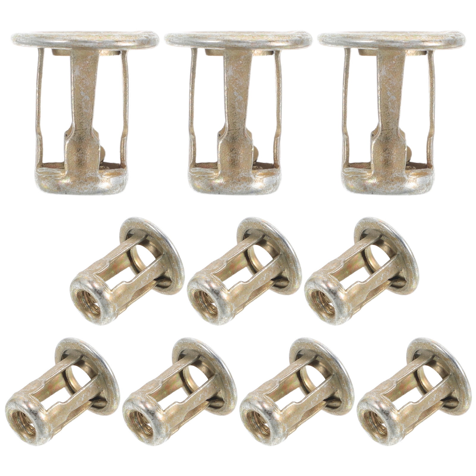 10x Spreader Nut Trim Clips – License Plate & Panel Clips – For Lancia, Fiat, Alfa Romeo – Italy Made