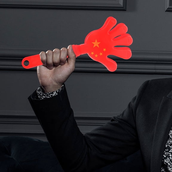 LOLIPPYY 10Pcs Lightweight Hand Clappers Plastic Noise Makers for Parties and Sporting Events