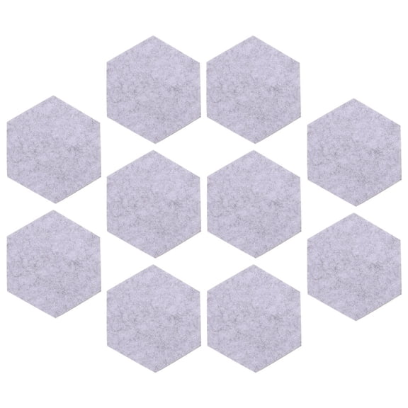 LOLIPPYY Grey Felt Memo Board for Message Display, Ideal for Adults at Home and Office Use