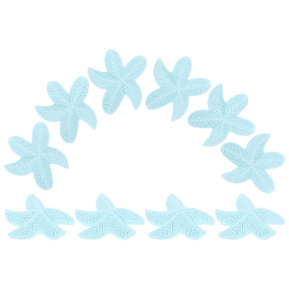 LOLIPPYY cake decorating Mini Seastar Figurines Resin Decoration Home Users Car Decor 10pcs
