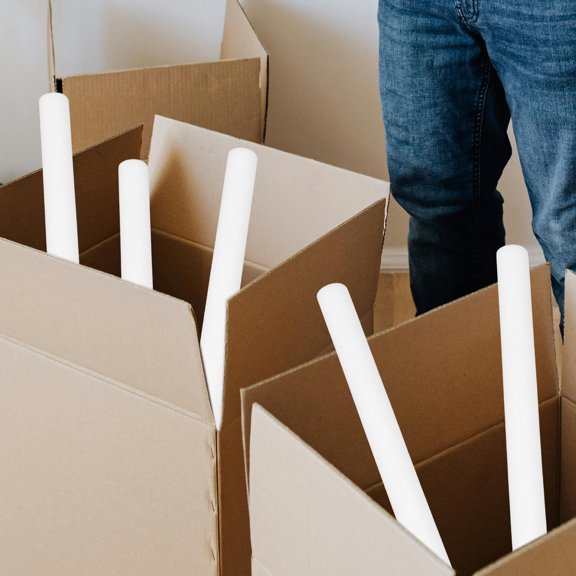 LOLIPPYY 10Pcs Multi Use White Foam Inserts Packaging Liner for Protecting Delicate Items