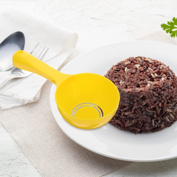 LOLIPPYY 10Pcs Nonstick Rice Scooper Paddle Resistant Sushi Spoon for Home and Commercial Use