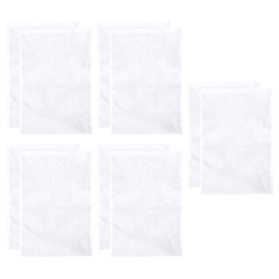 LOLIPPYY 10Pcs Nut Milk Strainer Bag Nylon Transparent Beverage Making for Kitchen Use