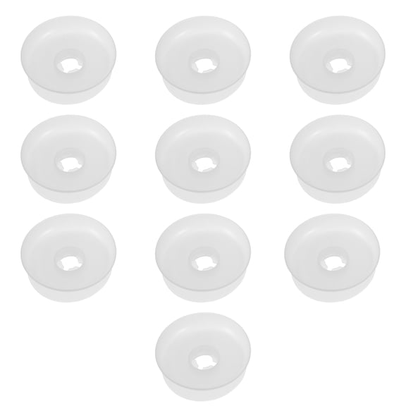 LOLIPPYY 10Pcs Portable Cord Spool Holder Plastic Thread Bobbin Winder for Sewing and Rope Winding
