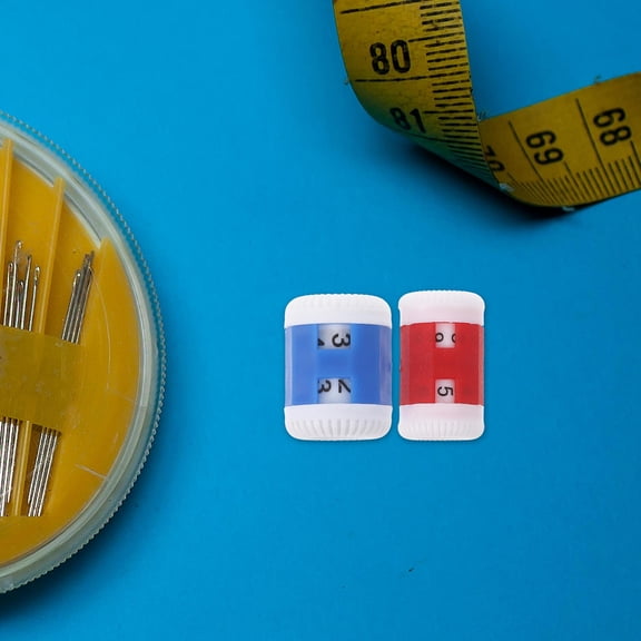 LOLIPPYY Portable Knitting Row Counter Set with Detachable Markers for Yarn Crafting