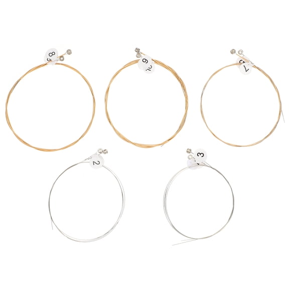 LOLIPPYY 10-Pack Professional Lyre Strings Set, Music Wire for Lyre Instruments, Sturdy and Strings