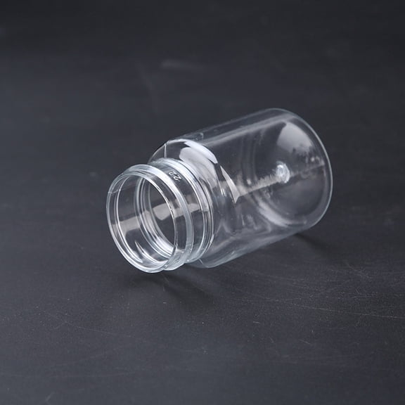 LOLIPPYY 10Pcs Refillable Transparent Plastic Bottles for Organizing Beads Pins Jewelry Containers