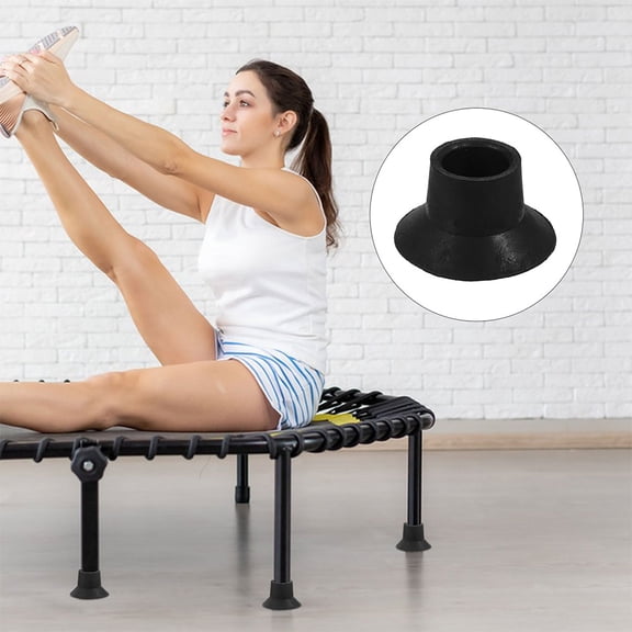 LOLIPPYY 10Pcs Rubber Trampoline Foot Pads Non Slip Round Furniture Leg Protectors