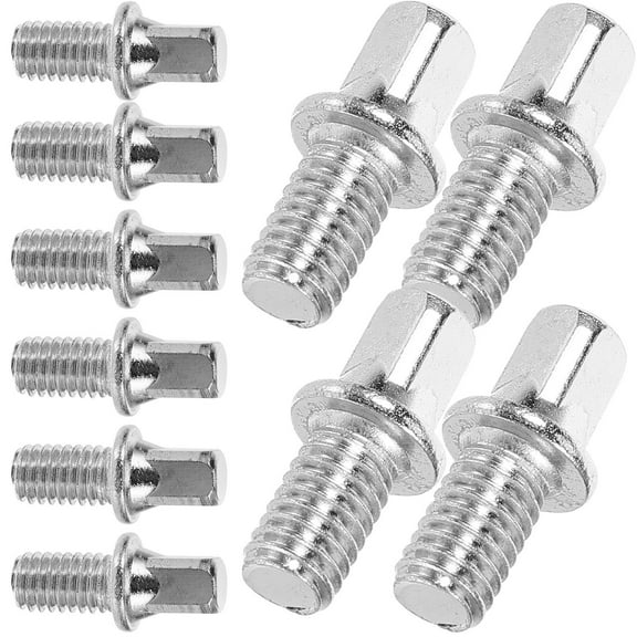 LOLIPPYY 10Pcs Secure Fit Drum Key Silver Plated Iron For Professional Drummers