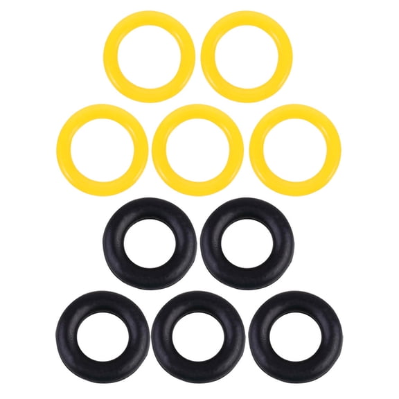 LOLIPPYY 10Pcs Sewing Machine Replacement Parts Rubber Ring Assorted Color for Sewers and Crafters