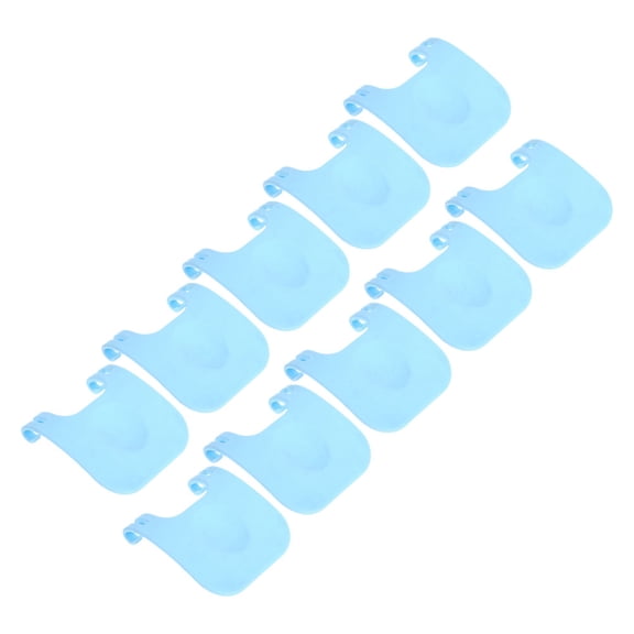 LOLIPPYY 10Pcs Sky Blue Wire Cage Buckle Clips Plastic Fasteners Easy Assembly for Small Animal Cage Accessories