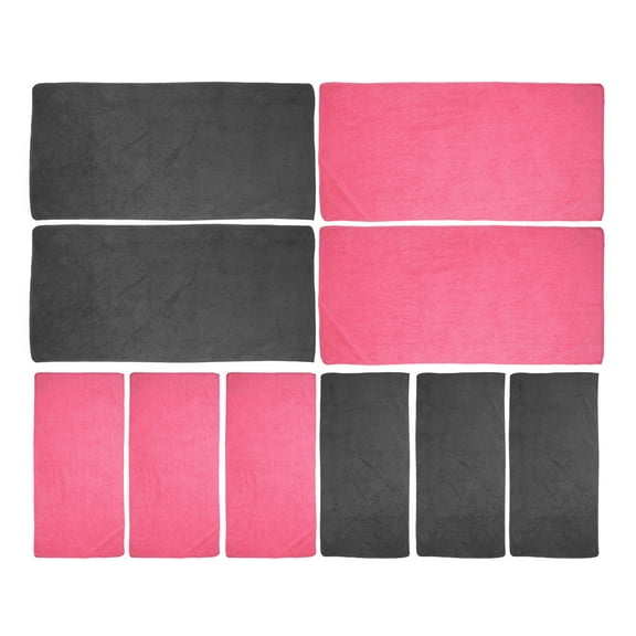 LOLIPPYY Set of 10 Small Dog Blankets, Washable Microfiber Pet Bedding for Indoor Use