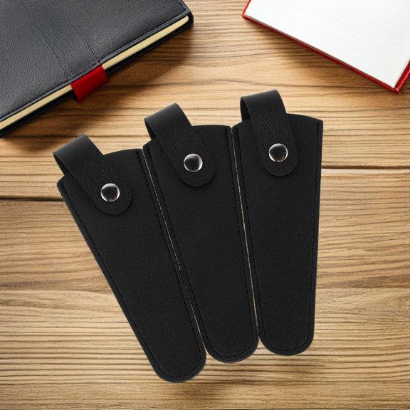 LOLIPPYY Stylist Tool Pouch - Black, Effortless Organization, Solid Material, 10Pcs