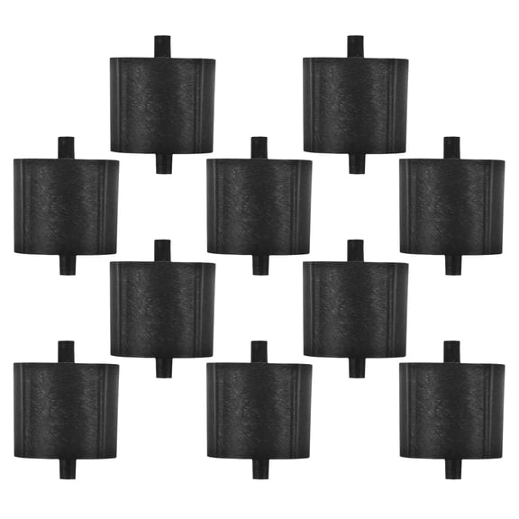 LOLIPPYY 10Pcs Tape Dispenser Roller Insert Replacement Parts for Home Office with Universal Fit Black