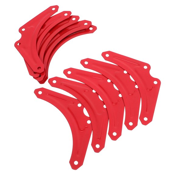 LOLIPPYY 10Pcs Triangle Step Ladder Reinforcement Brackets Fixed Angle Hardware