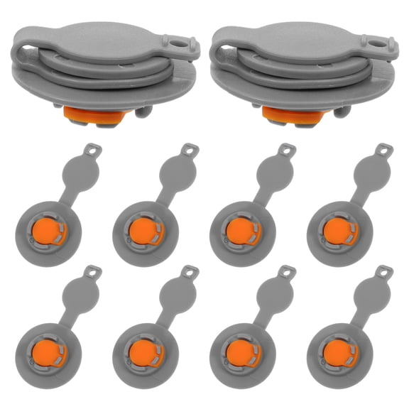 LOLIPPYY 10Pcs Universal Inflatable Air Valve Caps Tpu Material Quick Inflate Deflate Valve for Travel Pillow