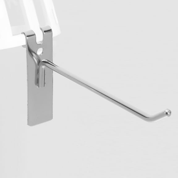 LOLIPPYY 10Pcs Universal Metal Pegboard Hooks Easy Install Heavy Duty Storage Hooks for Kitchen and Workshop