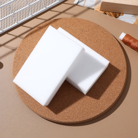 LOLIPPYY 10Pcs White DIY Felting Sponge Cushions Durable and Compact Felting Holder