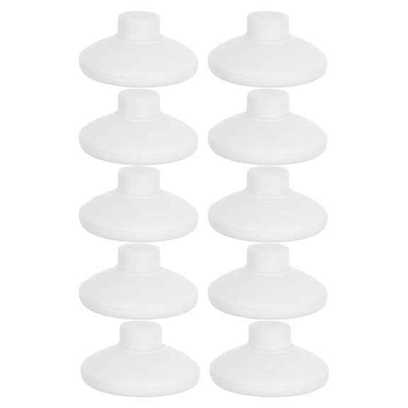 LOLIPPYY 10Pcs White Inline Foot Pedal Switch for Floor Lamps with Stable Silent Step-on Button