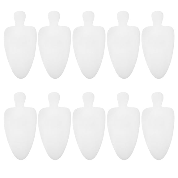 LOLIPPYY 10Pcs Shoe Shaper Inserts White Cuttable Anti Crease Protector for Sneakers and Boots