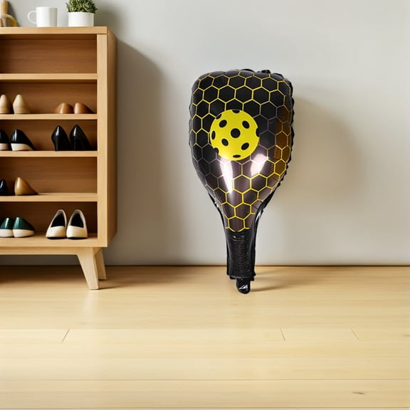 LOLIPPYY 10Pcs Yellow Pickle Balloon Party Favors Versatile Aluminum Foil Balloons for Sport Decor