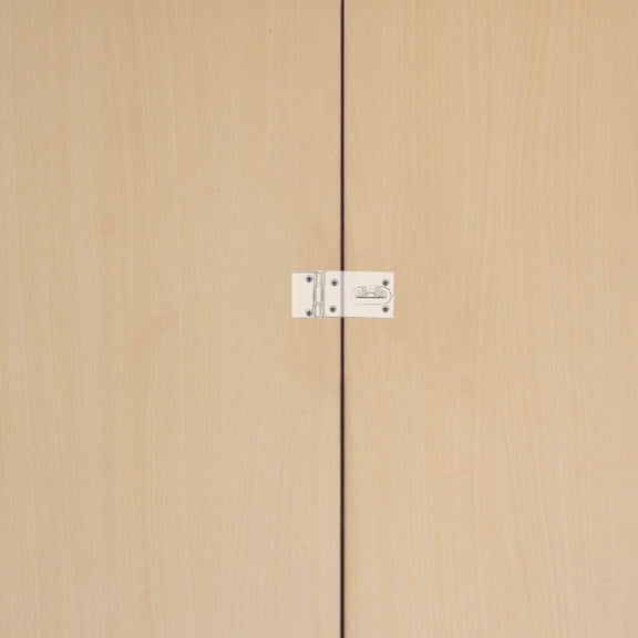 LOLIPPYY 10Sets Clear Acrylic Hinge Latch for Cabinet Drawer Box Snap Buckle Easy Install Storage Accessory