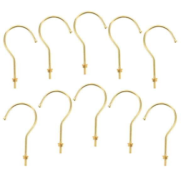 LOLIPPYY 10Sets Sturdy Metal Mannequin Torso Hanger Hooks for Clothing Display and Retail Use