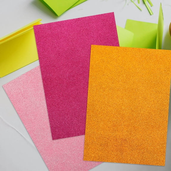 LOLIPPYY 10Sheets Assorted Color Handcraft Paper Ideal for Classroom and Party Activities