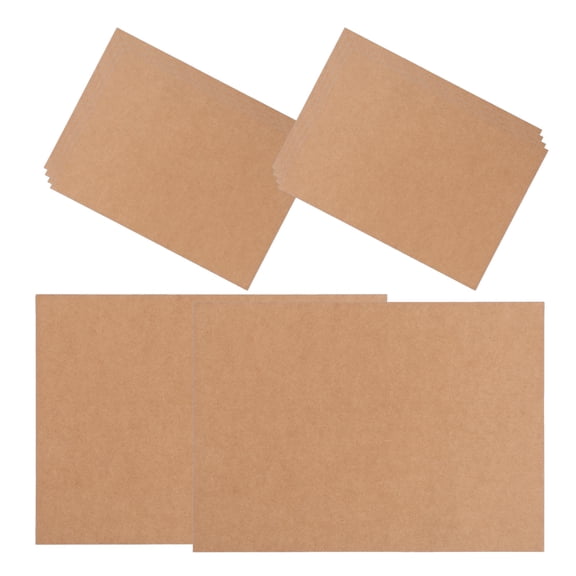 LOLIPPYY 10pcs Card Making Paper Kraft Paper Binding Covers For Albums and Scrapbooking