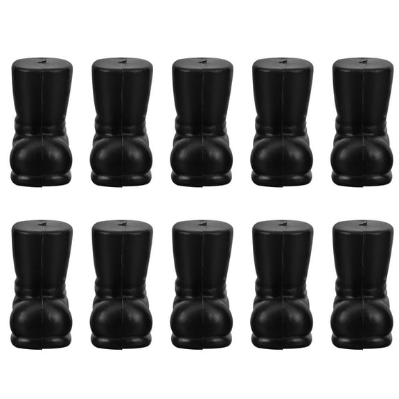 LOLIPPYY Set of 10 Christmas Santa Boot Ornaments, Xmas Themed Decorative Shoes for and Decor