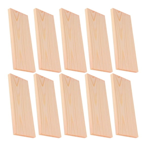 LOLIPPYY 10pcs DIY Wood Panels Khaki For Hobbyists Home Improvement In Crafts