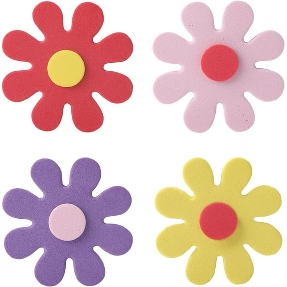 LOLIPPYY 10pcs Daisy Car Antenna Topper Set - Cute Auto Mirror Dangler and Aerial Accessories for Dashboard, Women & Men