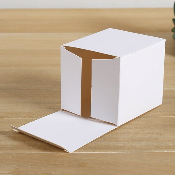 LOLIPPYY 10pcs Favor Boxes White Paper Goodie Box for Christmas Women
