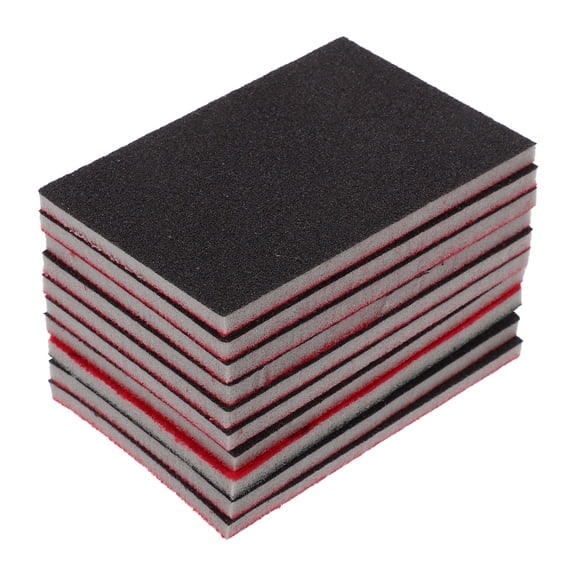 LOLIPPYY Set of 10 Hand Sanding Pads Multi Grit Sandpaper for Polishing and Finishing Projects