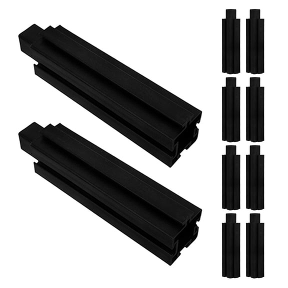 LOLIPPYY 10pcs Raised Planter Foot Replacement Black For Home