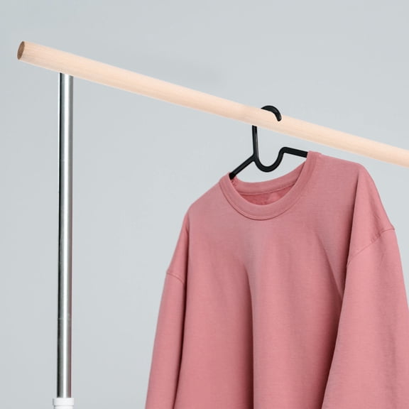 LOLIPPYY 10pcs Round Hardwood Sticks Woodcraft for DIY Projects and Crafters