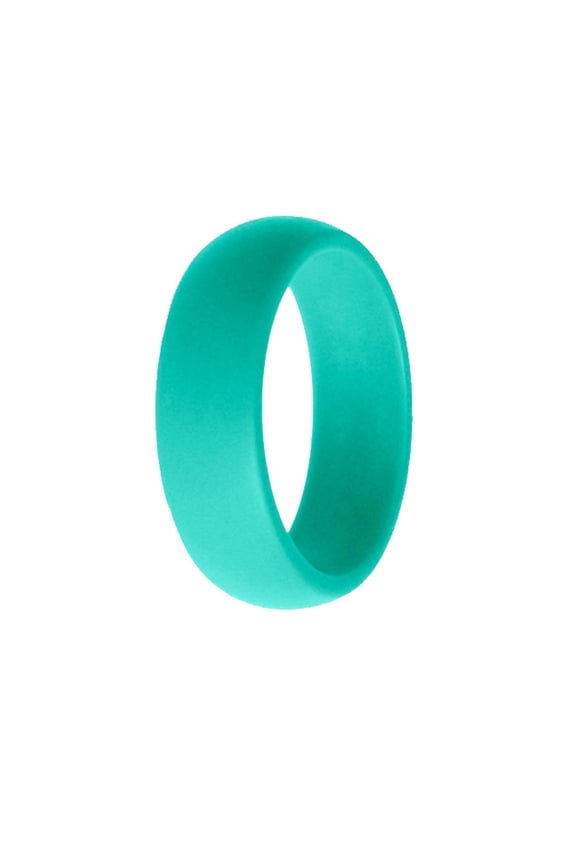10pcs Women's Silicone Candy Color Silicone Alternative to Metal Wedding Ring for Lovers