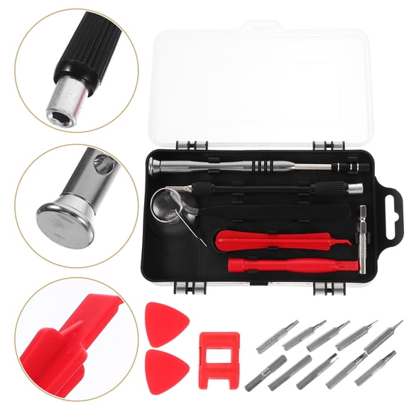 LOLIPPYY 112 in 1 Mobile Phone Repair Screwdriver Set for Pc Pda and Electronics in Black