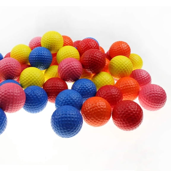 LOLIPPYY 11Pcs Driving Range Golf Balls PU Assorted Color for Ball Enthusiasts