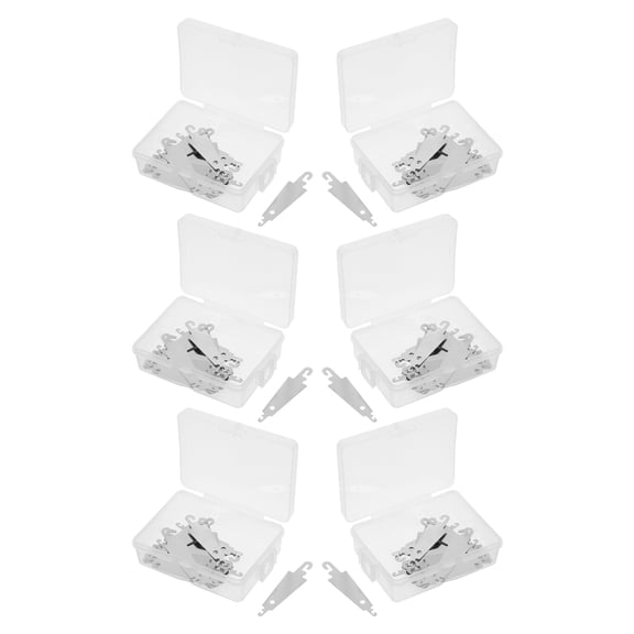 LOLIPPYY 120Pcs Stainless Steel Needle Threaders Double Head Threading Tool for Home Embroidery Supplies