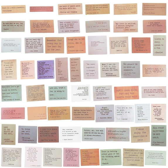 LOLIPPYY 120pcs Motivational Quote Planner Stickers for Journaling, Scrapbooking, and Scrapbook Supplies