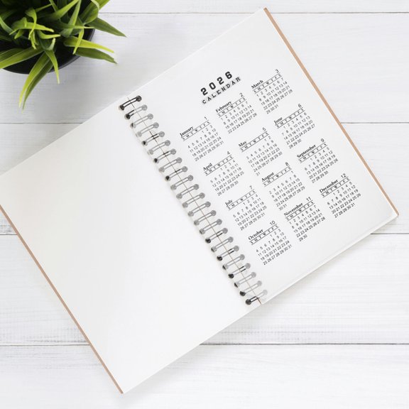 LOLIPPYY 12Pcs A5 Transparent Binder Dividers 2026 Monthly Planner Inserts with Detachable Frosted Tabs