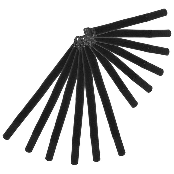 LOLIPPYY 12Pcs Adjustable Bike Wheel Strap Nylon Cable Ties For Fix Bike Wheel