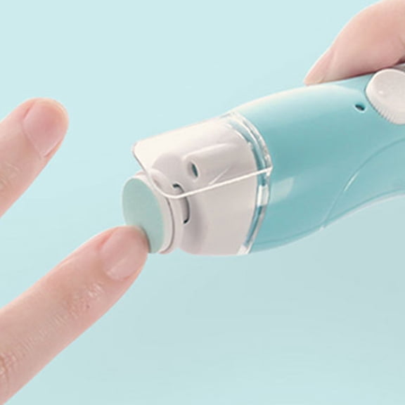 LOLIPPYY 12Pcs Assorted Color Nail File Pads for Electric Trimming Safe Nail Tool